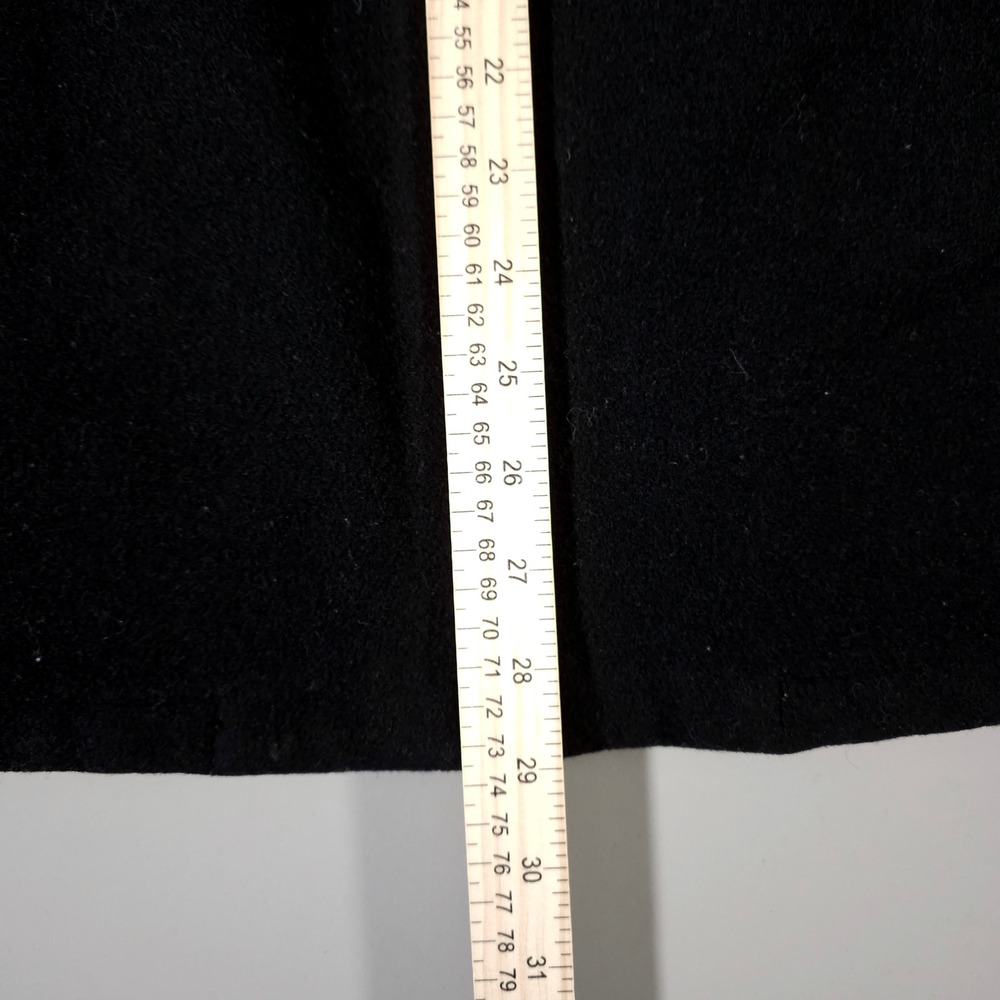 Polo Ralph Lauren Harrington Jacket Mens Medium Black Wool Blend Quilted Zip Up - Picture 5 of 7
